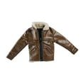thumbnail image 4 of Kokiya 1/12 Scale Jacket Action Figures Coat Stylish Outfits Dollhouse Decoration Model Brown, 4 of 9