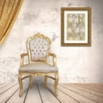 thumbnail image 3 of Bennett, Kate 13x18 Gold Ornate Wood Framed with Double Matting Museum Art Print Titled - Pink Blossoms on Gold III, 3 of 4