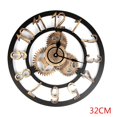 thumbnail image 1 of Diseño de engranajes 3D Número romano Número árabe Reloj de pared Sala de estar Decoración del hotel Reloj de madera sin tictac kenally JJ20151-02, 1 of 5