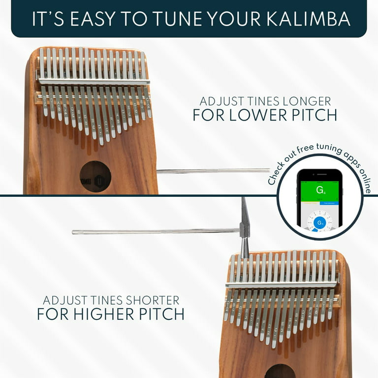Kalimba Thumb Piano 17 Keys Musical Instrument - A Store Full of Joy and  Happiness