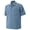 Cloud Blue, variant on Mens Barbados Textured Camp Shirt - Black - Large