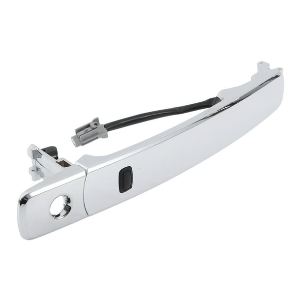 Manija de Puerta Exterior del Lado del Conductor Unique Bargains No. 80640CB81B/80645CA000 para Nissan Murano 2003-2007 Tono Plateado ABS 1 Juego