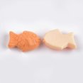 thumbnail image 3 of Resin Decoden Cabochons Fish Biscuits Imitation Food Coral 19x14x6.5mm, 3 of 3