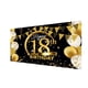 thumbnail image 2 of Cateissary Banner de fondo de feliz cumpleaños Fondo de fotografía Banner de feliz cumpleaños Kits de decoración para fiestas 18 años Cateissary HA002690-02, 2 of 6