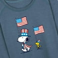 thumbnail image 3 of Peanuts - Snoopy Woodstock March - Women's French Terry Pullover, 3 of 5