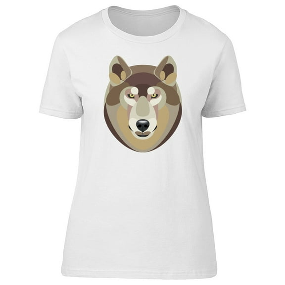 Wolf Head Cartoon T-Shirt Men -Image by Shutterstock, Male 4X-Large