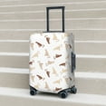 thumbnail image 2 of Lsque Leopard Print Printed Luggage Cover, Travel Luggage Protector,Scratch and Dirt Resistant, Fits 18-32 Inch Luggage - X-Large, 2 of 9