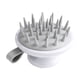 thumbnail image 1 of Cepillo de masaje para cuero cabelludo con base de silicona - Elimina estática, ideal para cabello seco o mojado, diseño ergonómico para adultos y niños, disponible en varios colores., 1 of 7