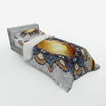 thumbnail image 3 of Ambesonne Mandala Bedding Set 4 Pcs, Floral Boho, Queen, Multicolor, 3 of 3