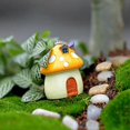thumbnail image 5 of Adorno de jardín en miniatura, impermeable, popular, 3 tamaños, lindos accesorios de jardinería con forma de hongo para decoración del hogar, ahf, rosa, L, 5 of 5