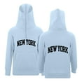 thumbnail image 5 of CHENge Cute Hoodies for Girls Size 3-14, Fashion Leopard Bow Printed Hooded Sweatshirts,Autumn/Winter Outfits(Z1A-Blue,2-3 Years), 5 of 7