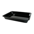 thumbnail image 4 of Bandeja para servir Bandeja para servir Tabla de quesos rectangular negra para comida rápida para postres Bocadillos Frutas Verduras Entretenimiento 42 x 31 x 6 cm, 4 of 8