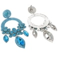 thumbnail image 2 of Large Rhinestone Chandelier Earrings, 2 of 2