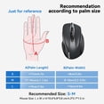 thumbnail image 3 of TECKNET Wireless Mouse,2.4GHz with USB Receiver,Computer Mouse for Laptop,PC,Computer,Chromebook,Notebook,2600 DPI,5 Adjustment Levels, 3 of 10