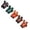 Black 1PCS & Green 1PCS & Orange1 1PCS & Orange2 1PCS & Orange4 1PCS, variant on jiaxiM 4 Pairs Halloween Socks, Fuzzy Socks, Cozy Fall Mid‑Calf Socks, Soft Plush Fabric, Stretchy Cuff, Warm Loungewear Socks For Holiday Daily Indoor Use