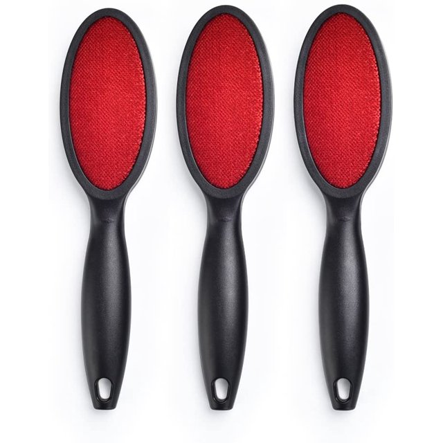 3 Pack Lint Remover 2 Sided Lint Brush , Magic Travel Brush, Clothes Lint Roller