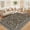 Dark Brown, variant on UERMEI 3x5 Washable Area Rugs for Bedroom Entryway Kitchen, Non-Silp Low-Pile Doormat, Boho Home Decor Carpets, Brown
