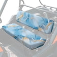 thumbnail image 2 of HUIACONG Marble Texture UTV Seat Covers Waterproof Polyester Breathable UTV Seat Covers Protector Non-Slip Soft for Kawasaki Mule 3010, 2 of 7