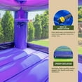 thumbnail image 6 of XJUMP Purplish Castle Bounce House Water Slide Combo with Splash Pool (with Air Blower), Commercial Grade, for Kids and Adults, 6 of 11