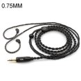 thumbnail image 1 of Trn 0,75 mm/0,78 mm/mmcx reemplaza el cable trenzado para auriculares con cable, 1 of 5
