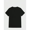 thumbnail image 2 of Sonder Inspirational Graphic Black T-Shirt, Soft Casual Short Sleeve, 7.76 oz Heavy Printed Tee, 2 of 5