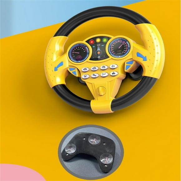 Children's Simulation Small Steering Wheel Early Education Puzzle Sound Toy Simulation Small Steering Wheel Steering Toy