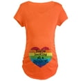 thumbnail image 1 of CafePress - Rainbow Baby Maternity T Shirt - Maternity Dark T-Shirt, 1 of 1