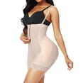 thumbnail image 3 of Women's Removable Padded Hips & Butt Enhancer Slimming Waist Control Panties Butt Lifter Shorts High Waist Shapewear NUDE XL, 3 of 6