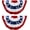 1.5x3.0 feet, 2 pack, variant on 2 Pack Flag Bunting for Outside,Patriotic 4th of July Decorations,2x4 FT Patriotic Bunting Flags Memorial Day Decor,Red White and Blue Pleated Fan Flag,Flags Banners for Porch
