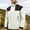 White, variant on Mens Lightweight Jackets Casual Fashion Solid Color Windbreaker Hooded Raincoat Jacket Long-Sleeved Hooded Zipper Pocket Stormtrooper Jacket