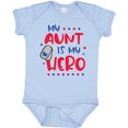 thumbnail image 3 of Inktastic Memorial Day My Aunt is My Hero Boys or Girls Baby Bodysuit, 3 of 5
