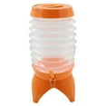 thumbnail image 4 of Récipient d'Eau Pliable 5,5 L Camping Randonnée Voyage Transporteur Robinet Orange, 4 of 9
