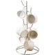 thumbnail image 4 of Soporte antideslizante para taza de café, organizador de cocina de acero inoxidable 304, soporte de almacenamiento colgante con soporte para tazas para el hogar para gabinete 6 s Baoblaze portavasos, 4 of 8