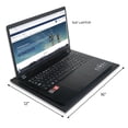 thumbnail image 3 of Bandeja para Laptop WOREMOR con Protección EMF 30x41 cm Negra, 3 of 8