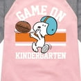 thumbnail image 3 of Peanuts - Game On Kindergarten - Toddler And Youth Girls Raglan Graphic T-Shirt, 3 of 6
