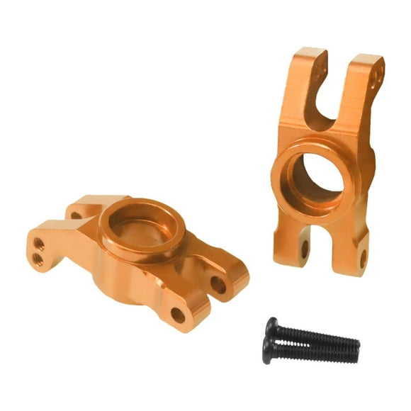 2 bujes de rueda trasera para coche RC 1:14, conjunto de dirección RC, herramienta de repuesto resistente para hobby Oro