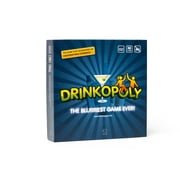 Drinkopoly, Fun Drinking Games for Adults 21+, Includes 1 Game Board, Plastic Tokens, Cards, And Dice by What Do You Meme?
