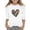 White, variant on AWZXDE Girls Valentine Day Print Fashion Crew Neck 3/4 Sleeve Casual T Shirt Top For Holiday And cute tops Pink，11-12 Years
