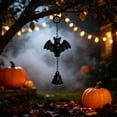thumbnail image 6 of Miwamany Halloween Wind Chime Hanging Decor, Pumpkin Black Cat Bat Ghost Witch Ornament, Festive Door Wall Bell for Home Party Decoration, 6 of 6