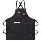 thumbnail image 1 of Delantal de lona unisex para hombre y mujer con bolsillos, 1 of 1
