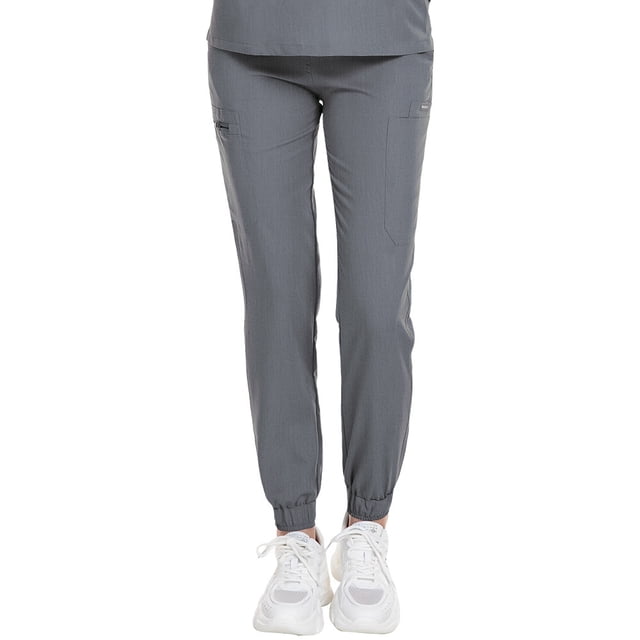 Pantalones de verano, pantalones de trabajo, cintura elástica, ropa de médico y enfermera, pantalones de enfermera finos y transpirables, pantalones deportivos