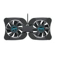 thumbnail image 1 of Mini USB pliable pliable portable double ventilateur Refroidisseur Pad pour PC portable PC 7 " 15", 1 of 7