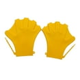 thumbnail image 3 of Guantes acuáticos Guantes de natación palmeados ajustables Guantes de natación Silicona para buceo Amarillo Zulema Guantes de natación, 3 of 8