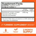 thumbnail image 3 of (2 pack) Qunol Turmeric Capsules, 1000mg, Ultra High Absorption, Joint Support Herbal Supplement, 120 Count, 3 of 7