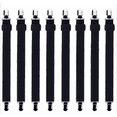 thumbnail image 1 of nipocaio Support de Douche Mural Support de Douche Auto-Adhésif Réglable Support de Douche en Plastique Universel Support de Douche Sans Perçage Support Mural Accessoire de Douche Noir, 1 of 4
