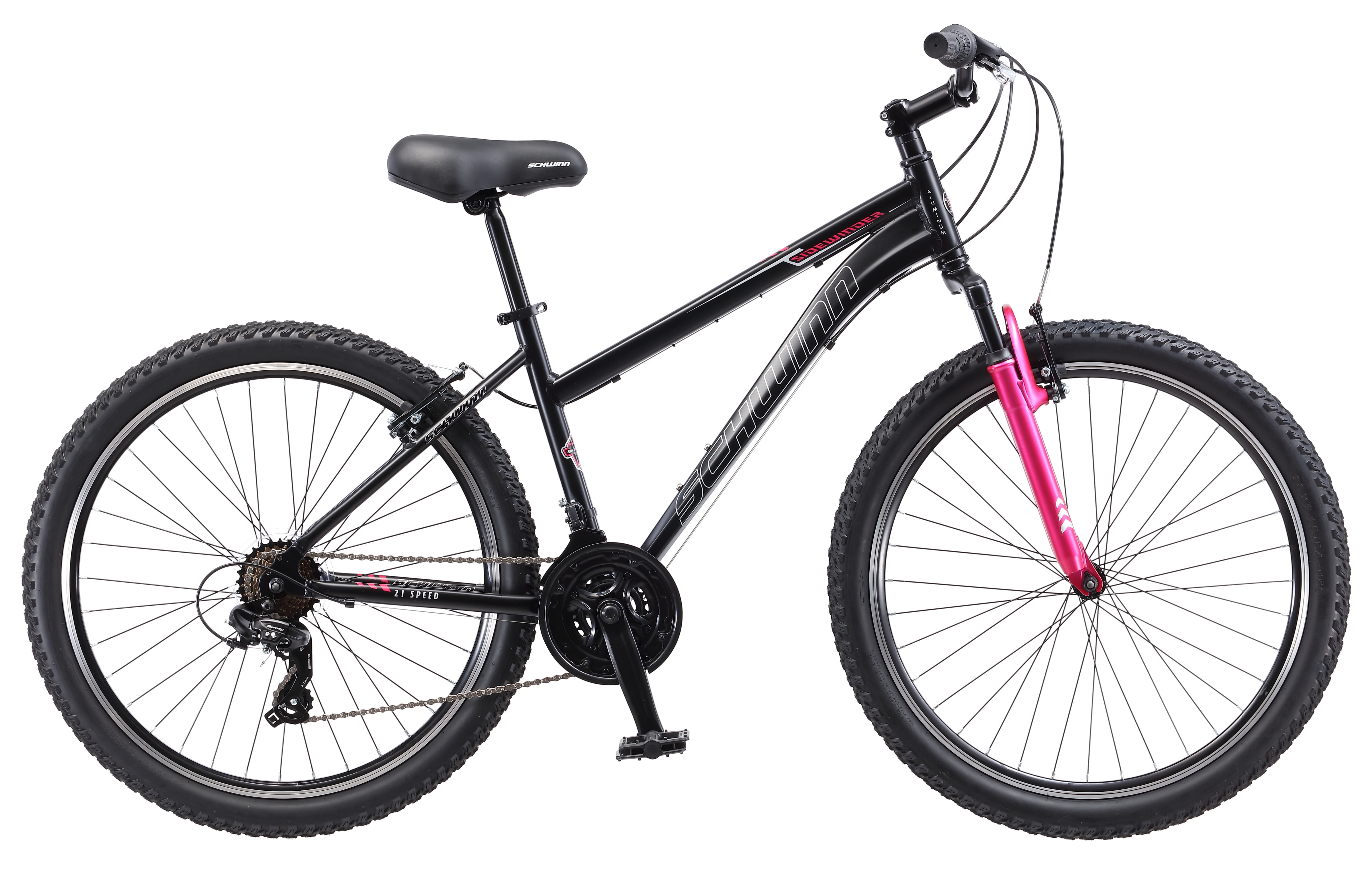 Schwinn Mountain Bike Women 26" Black Disc Brake Shimano Suspension