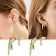 thumbnail image 5 of Xihbxyly Pendientes de Lagarto Estilo Hip Hop, Estilo Divertido para Fiestas, Diseño Moderno y Atractivo, Ideales para Uso Casual, Gran Regalo para Adolescentes, Novias, Hermanas, Mamás, Ideales para, 5 of 5