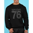 thumbnail image 2 of New York City 76 Sweatshirt Men -Image by Shutterstock, Male Large, 2 of 4