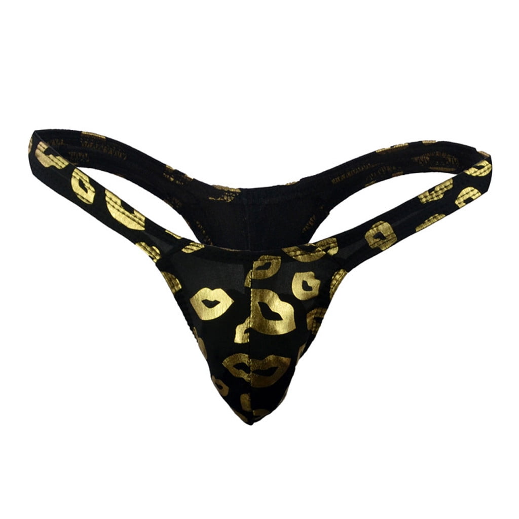 5PCS Men's Briefs Lingerie Underwear Backless Sissy Panties Open Crotch Ropa Gay 