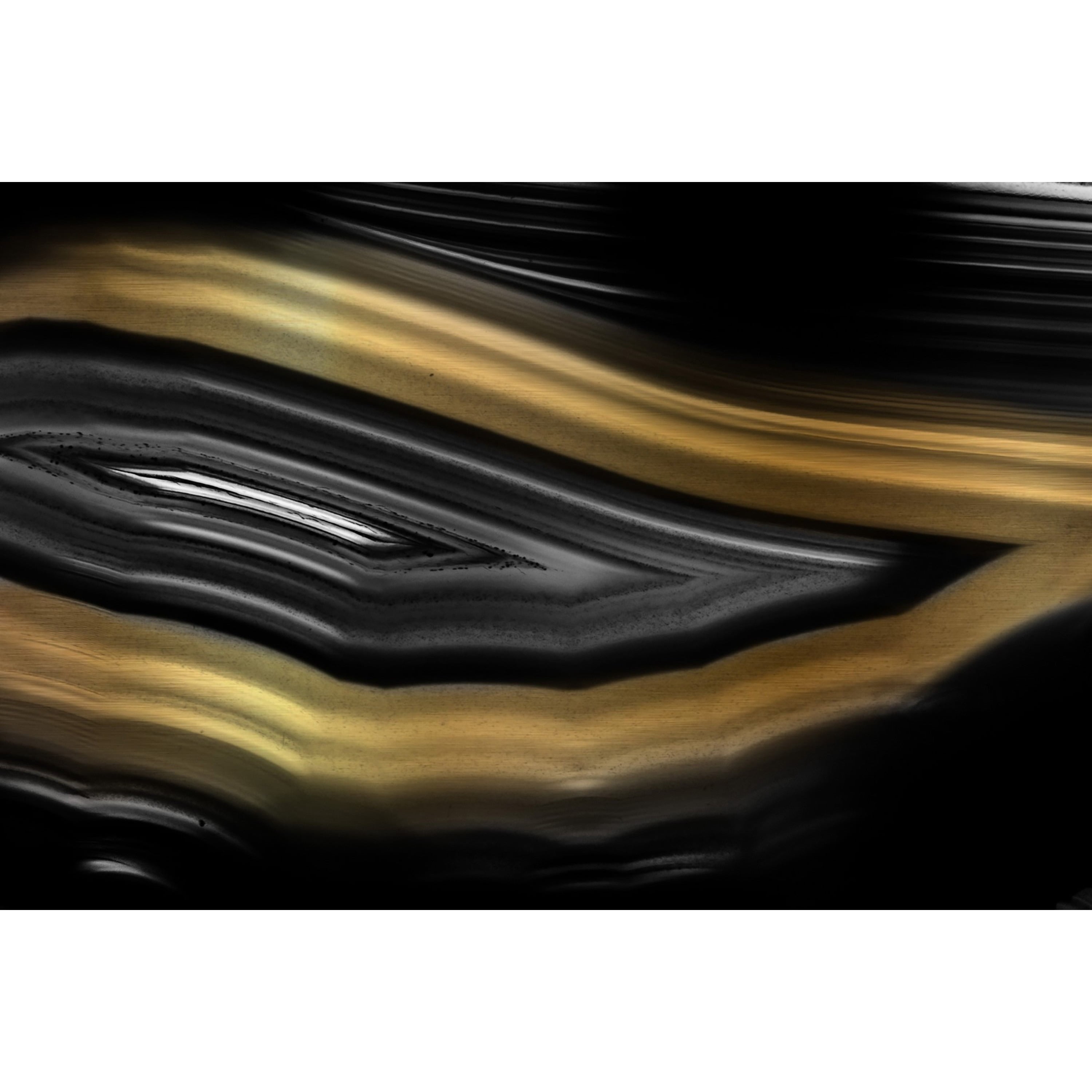 MARMONT HILL  - 'Gold Wink' Painting Print on Wrapped Canvas - Multi-Color 36 x 24